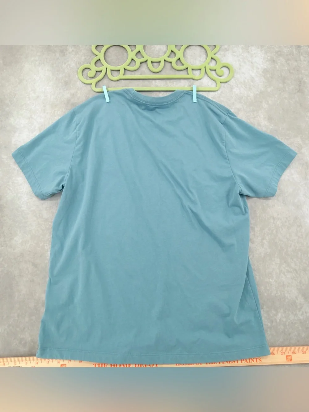 True Religion Short Sleeve Graphic Tee in Teal Blue